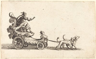 Inträde av Monseigneur Henry de Lorraine, Marquis de Moy, under namnet Pirandre av Jacques Callot