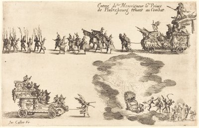 Prinsen av Pfaltzbourgs inträde av Jacques Callot