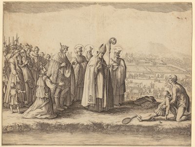 Solfjäder av Jacques Callot