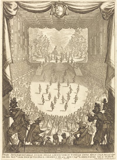 Första Intermezzo av Jacques Callot