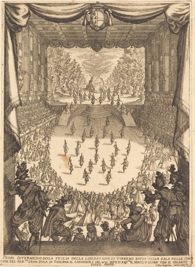 Första Intermezzo av Jacques Callot