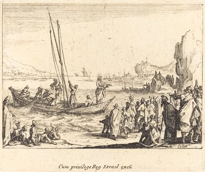 Fisher of Men, 1635. av Jacques Callot
