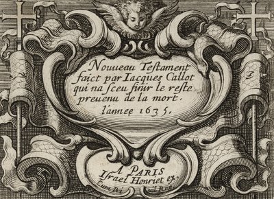 Frontispice, c.1635 av Jacques Callot