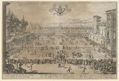 Nancys trädgård av Jacques Callot