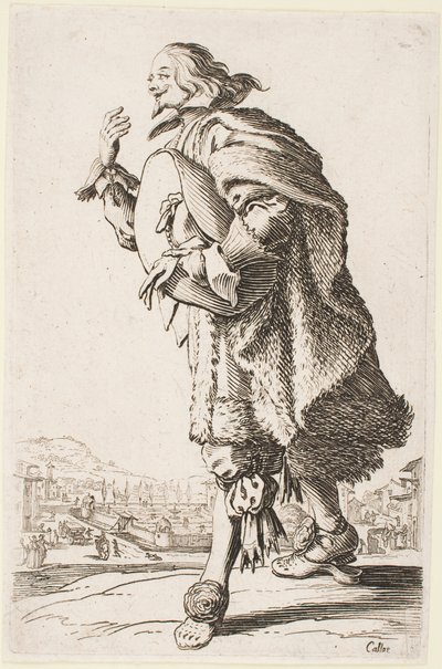 Gentleman Bowing, från serien "The Nobility of Lorraine" av Jacques Callot