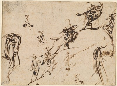 Gobbi och andra bisarra figurer av Jacques Callot