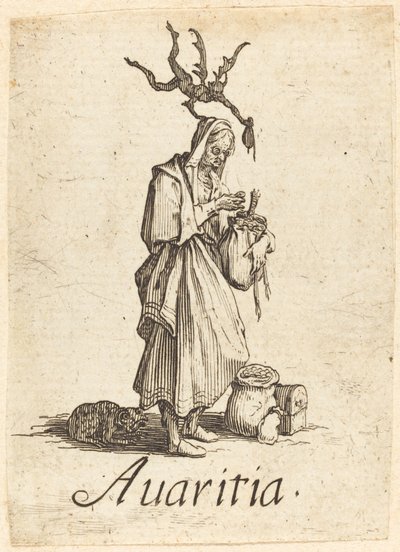 Girighet av Jacques Callot
