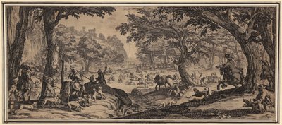 Den stora jakten av Jacques Callot