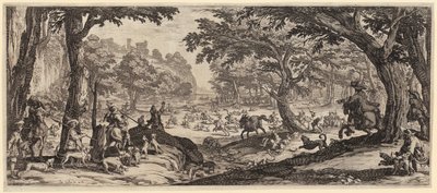 Den stora jakten av Jacques Callot