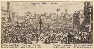 Den helige Matthias, blad 13 i serien ”Jesus, de tolv apostlarna och Maria” av Jacques Callot