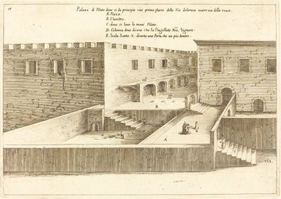 Pilatus hus av Jacques Callot