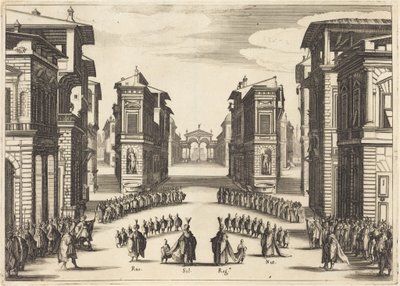 Il Solimano, akt II av Jacques Callot