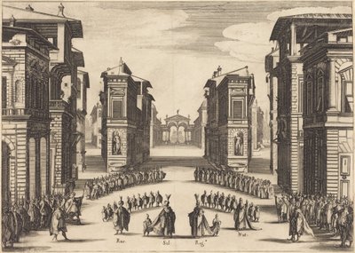 Il Solimano, akt II av Jacques Callot