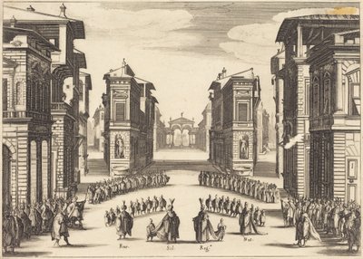 Il Solimano, akt II av Jacques Callot