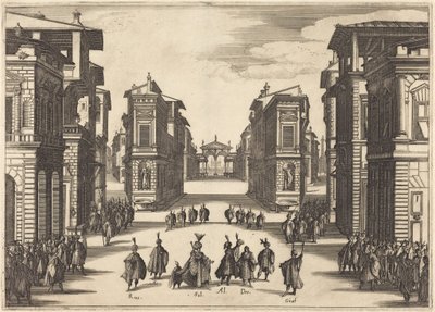 Il Solimano, akt IV av Jacques Callot