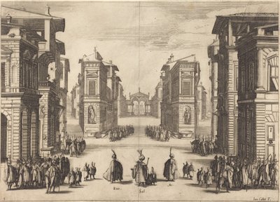 Il Solimano, akt I av Jacques Callot