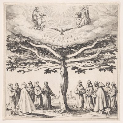 Sankt Franciskus träd av Jacques Callot