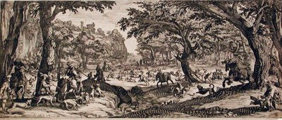 Den stora jakten av Jacques Callot