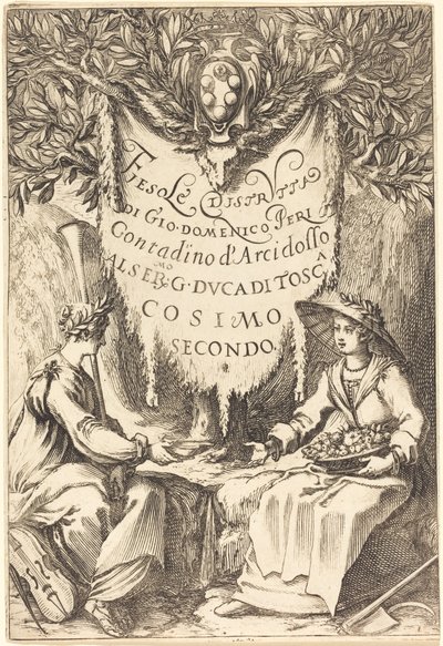 Den vackra trädgårdsmästaren av Jacques Callot