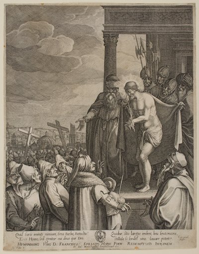 Stort Ecce Homo av Jacques Callot