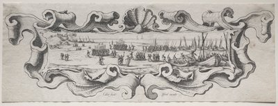 Truppernas landsättning av Jacques Callot