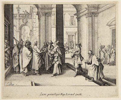 Caesars denar av Jacques Callot