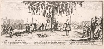 Hängningen (The Hanging) av Jacques Callot