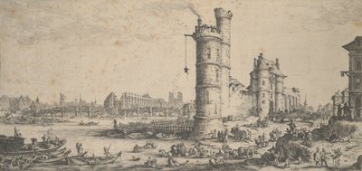 Pont Neuf, Paris av Jacques Callot