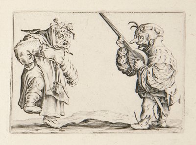Les Caprices, set om 50 st av Jacques Callot