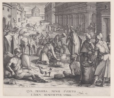 Spannmålsmätarna av Jacques Callot