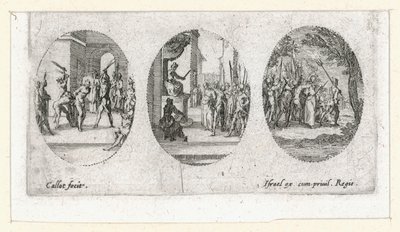 Passionens mirakel ... (gravyr) av Jacques Callot