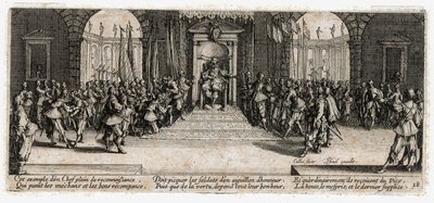 Krigets elände och olyckor ... (gravyr) av Jacques Callot