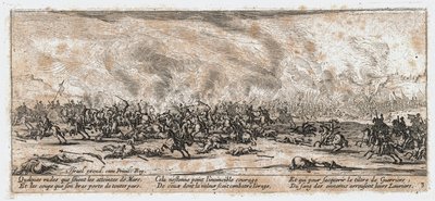 Krigets elände och olyckor ... (gravyr) av Jacques Callot