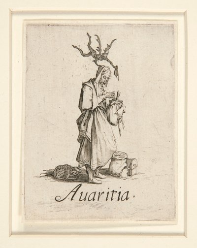 Les Peches Capitales (De sju dödssynderna): The av Jacques Callot