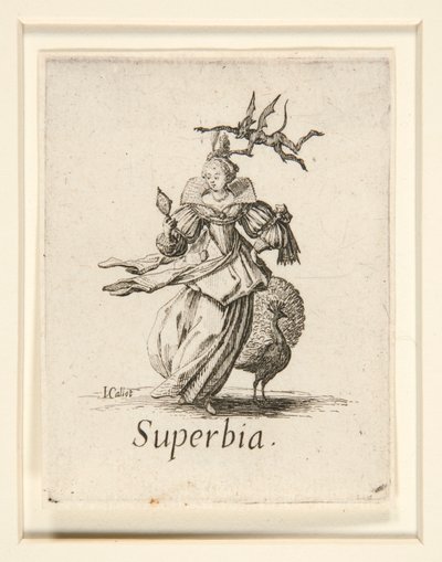 Les Peches Capitales (De sju dödssynderna): The av Jacques Callot