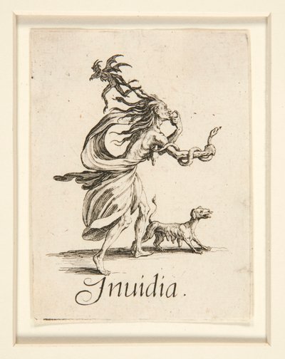 Les Peches Capitales (De sju dödssynderna): The av Jacques Callot