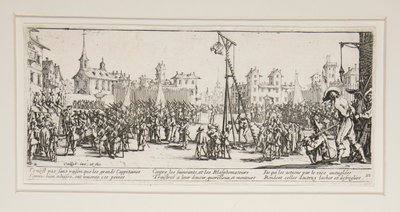 Krigets stora elände: nr 10 - L av Jacques Callot