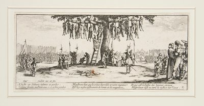 Krigets stora elände: N. 11 - Hängningen av Jacques Callot