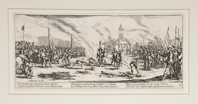 Krigets stora elände: Nr 13 - Insatsen av Jacques Callot