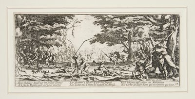 Krigets stora elände: N. 17 - Böndernas hämnd av Jacques Callot