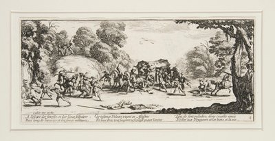 Krigets stora elände: nr 8 - L av Jacques Callot
