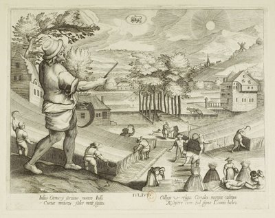 Månad. 7, juli av Jacques Callot