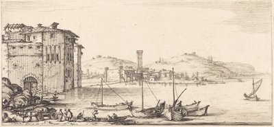 Lastning av varor av Jacques Callot