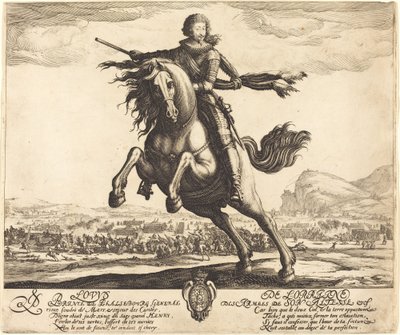 Ludvig av Lorraine, prins av Phalsbourg av Jacques Callot