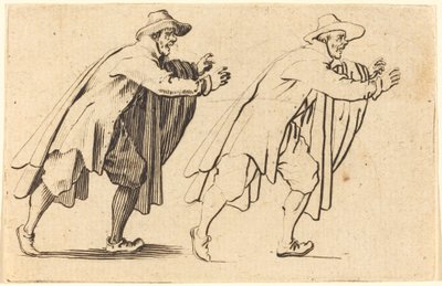 Man som rör sig plötsligt av Jacques Callot