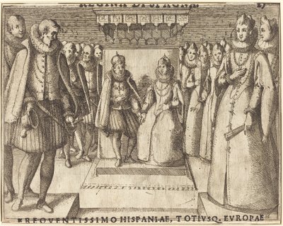 Margareta av Österrike och Filip III av Jacques Callot