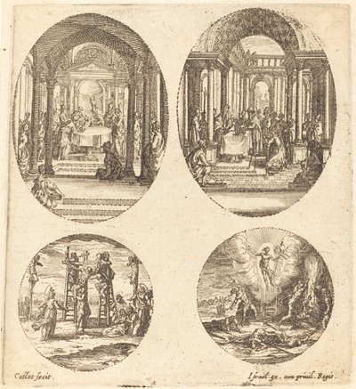 Passionens mysterier av Jacques Callot
