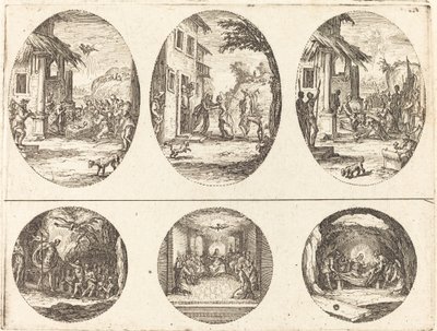 Passionens mysterier av Jacques Callot