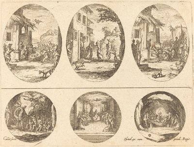 Passionens mysterier av Jacques Callot