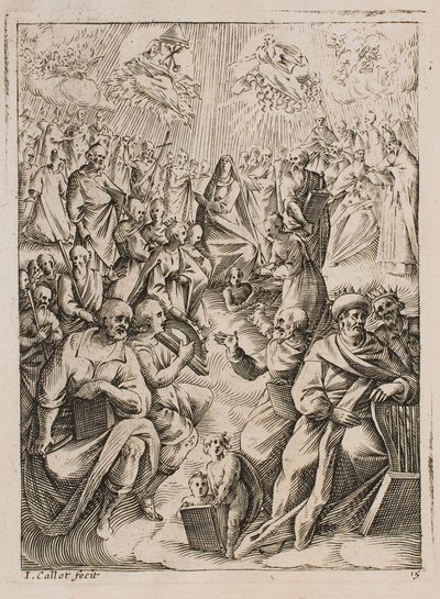 Paradiset, ur serien ”Bilder från Rom” av Jacques Callot